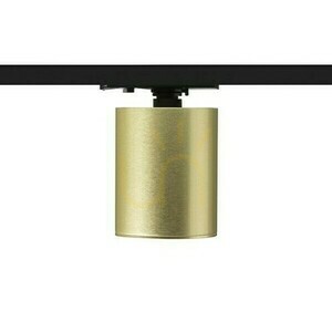 1-Phasen-Schienenstrahler Rendl Dario R13872 gebürstetes Messing GU10 9 W small 2