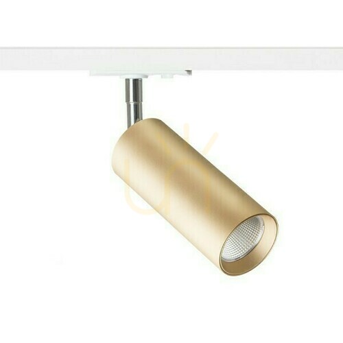 Prüfen Mavro Dimm-Reflektor für 1 Phase. Goldschienen 230 V Led 12 W 38° 3000 K