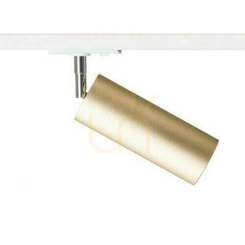 Prüfen Mavro-Reflektor für 1 Phase. Goldschienen 230 V Led 12 W 38° 3000 K