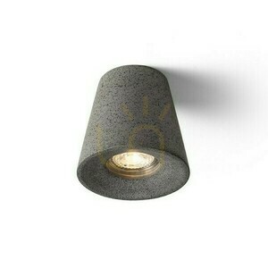Downlight Volca Decke Beton/Dekor Dunkel Granit 230 V Led Gu10 5 W. small 4