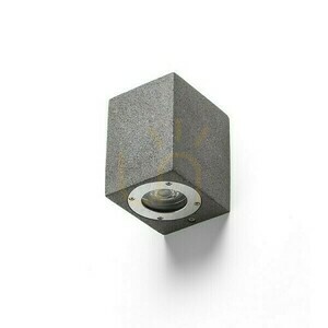 Außenwandleuchte Kane I Wand Beton/Dekor Dunkler Granit 230 V Led Gu10 5 W Ip65 small 1