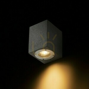 Außenwandleuchte Kane I Wand Beton/Dekor Dunkler Granit 230 V Led Gu10 5 W Ip65 small 2
