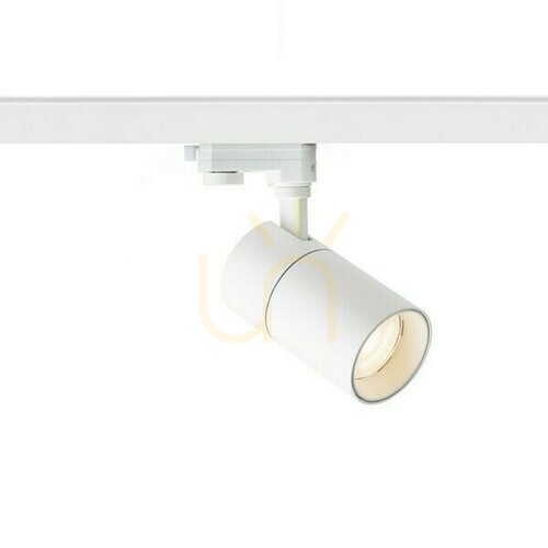 Prüfen Wish 20 Dimm To 3 Phase Spotlight. Schiene Weiß 230 V Led W 36° 3000 K 4000 5000
