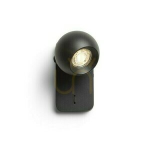 Wandleuchte Siena Schwarz 230 V Gu10 50 Watt. small 1