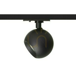 Siena Spotlight für 1 Phase. Schienen Schwarz 230 V Gu10 50 W small 1