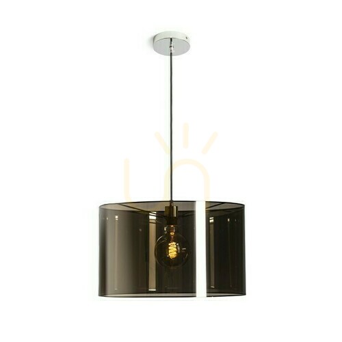 Prüfen Fancy 50/30 Smoke Foil Pendelleuchte 230 V E27 20 W.