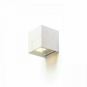 Tito Sq Dimm Außenwandleuchte Weiß 230 V Led 2x3 W Ip65 3000 K small 0
