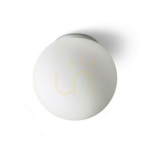 Prüfen Badezimmerlampe Bolly 26 Decke Opal Glas/Chrom 230 V E27 15 W Ip44