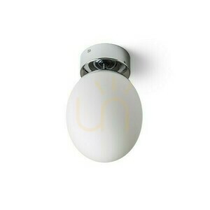 Badezimmerlampe Meringue 16 Decke Opalglas/Chrom 230 V E27 15 W Ip44. small 4