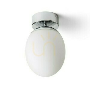 Badezimmerlampe Meringue 16 Decke Opalglas/Chrom 230 V E27 15 W Ip44. small 0