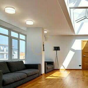Badezimmerlampe Venedig Led 30 Decke Transparentes Glas/Opalglas/Chrom 230 V 12 W Ip44 3000 K small 1