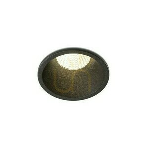 Owen Dimm Einbaustrahler Schwarz 230 V Led 7 W 45° Ip54 3000 K 1800 small 0