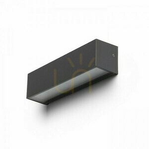 Außenwandleuchte Camargue Anthrazit Satiniertes Glas 230 V Led 6 W Ip65 3000 K small 1