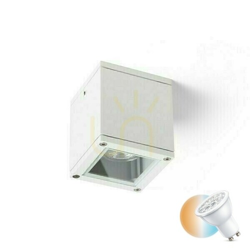 Prüfen Plafonds Outdoor Keig Ceiling Weiß 230 V Gu10 35 W Ip65