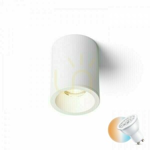 Rendl EILEEN weiße Badezimmer-Deckenleuchte GU10 7 W IP65 small 0