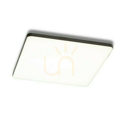 Prüfen Bjork Sq 20 Einbauleuchte Schwarz 230 V Led 18 W 3000 K