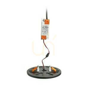 Einbauleuchte Bjork R 16 Schwarz 230 V Led 12 W 3000 K small 2