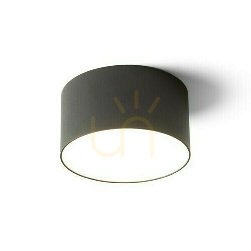 Prüfen Larisa R 12 Dimm Decke Plafond Schwarz 230 V Led 10 W 3000 K