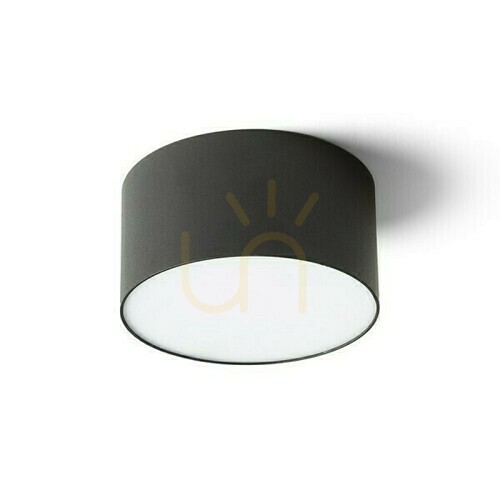 Prüfen Larisa R 12 Dimm Decke Plafond Schwarz 230 V Led 10 W 3000 K
