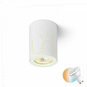 Badezimmerlampe Lola 88 Decke Weiß 230 V Gu10 15 W Ip54 small 0