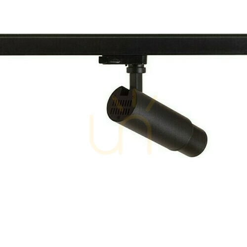 Prüfen Zuma Dimm-Strahler für 3-Phasen-Schiene Schwarz 230 V Led 20 W 10 50° 3000 K