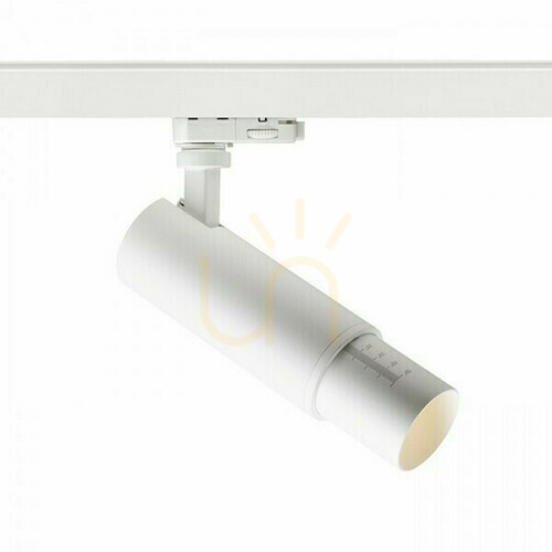 Prüfen Zuma Dimm-Strahler für 3-Phasen-Schiene Weiß 230 V Led 20 W 10 50° 3000 K