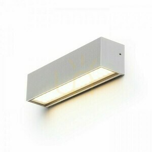Außenwandleuchte Camargue Silber Grau Satiniertes Glas 230 V Led 6 W Ip65 3000 K small 0