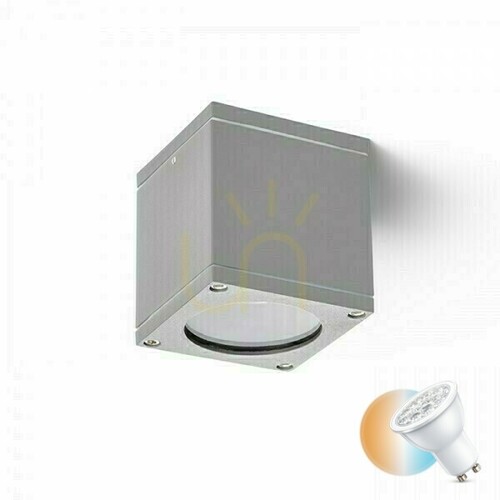 Prüfen Plafonds Outdoor Rodge Decke Grau 230 V Gu10 35 W Ip54