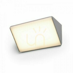 Wandleuchte Andante Anthrazit Acryl Matt 230 V Led 21 W Ip65 3000 K small 3
