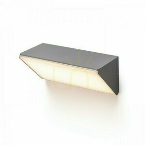 Wandleuchte Andante Anthrazit Acryl Matt 230 V Led 21 W Ip65 3000 K small 0