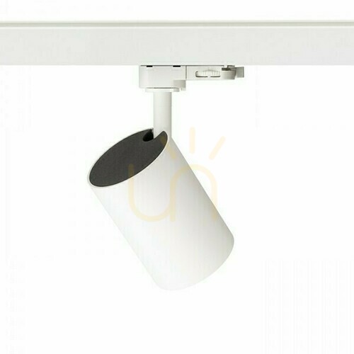 Prüfen Connor Strahler für 3-Phasen-Schiene Weiß/Schwarz 230 V Led Gu10 10 W.