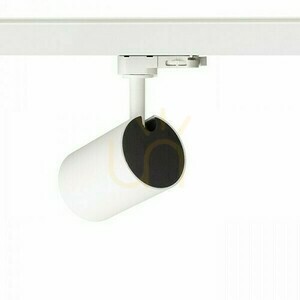 Connor Strahler für 3-Phasen-Schiene Weiß/Schwarz 230 V Led Gu10 10 W. small 3