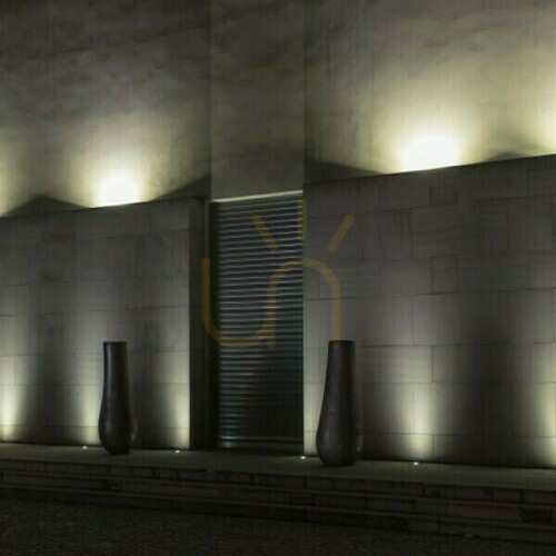 Prüfen Orbu Sq 10 Edelstahl Außeneinbauleuchte 230 V Led Gu10 15 W Ip67