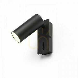 Wandleuchte Tapio I Sq Schwarz 230 V Led 4.5 W 3000 K small 0