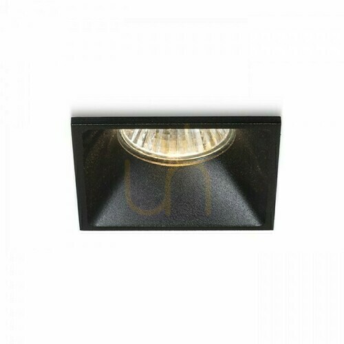 Prüfen Zuri Sq Einbauleuchte Schwarz 230 V Gu10 35 W.