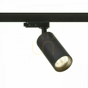 Belenos Strahler für 3 Phasen Schiene Schwarz 230 V Led Gu10 9 W. small 0