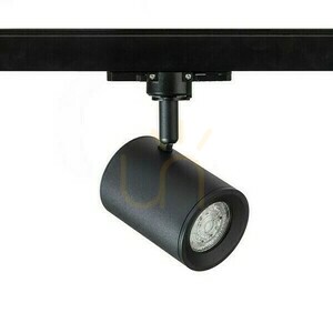 Cadenza Strahler für 3-Phasen-Schiene Schwarz 230 V Led Gu10 10 Watt. small 4