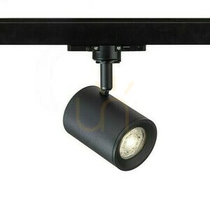 Cadenza Strahler für 3-Phasen-Schiene Schwarz 230 V Led Gu10 10 Watt. small 5