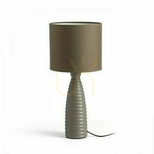 Rendl LAURA R13324 Tischleuchte beige-grau E27 small 0