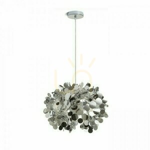 Rendl CONFETTI Pendelleuchte aus Chromfolie, E27, 15 W small 0