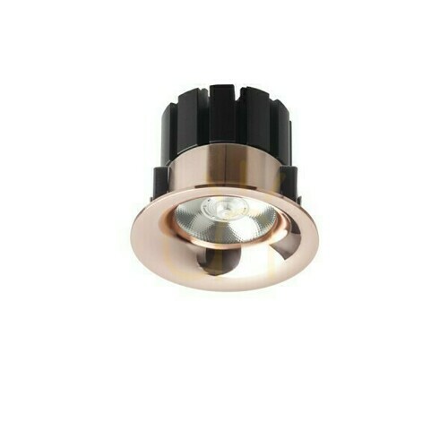 Prüfen Sharm Sockel-Einbauleuchte Kupfer 230 V Led 10 W 24° 3000 K