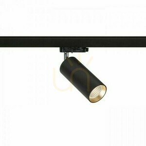 Mavro Dimm-Reflektor für 3 Phasen. Schiene Schwarz/Gold 230 V Led 12 W 38° 3000 K small 0
