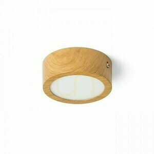 Deckenleuchte RENDL HUE R 9 DIMM Holzoptik Buche LED 6W 3000K 9 cm R13141 small 1