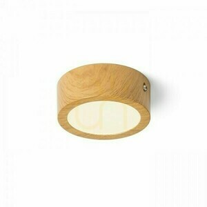 Deckenleuchte RENDL HUE R 9 DIMM Holzoptik Buche LED 6W 3000K 9 cm R13141 small 0
