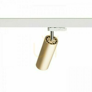 Mavro Strahler für 3 Phasen Schiene Gold 230 V Led 12 W 38° 3000 K small 2