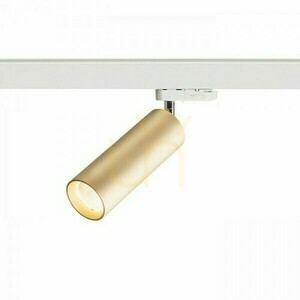 Mavro Strahler für 3 Phasen Schiene Gold 230 V Led 12 W 38° 3000 K small 0