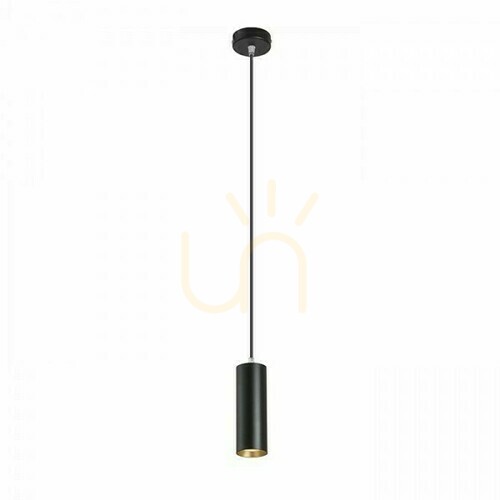 Prüfen Mavro Schwarz/Gold Pendelleuchte 230 V Led 12 W 38° 3000 K