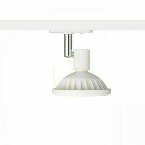 Trica-Strahler für 1-Phasen-Schiene Weiß 230 V Gu10 50 W. small 4