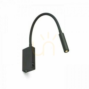 Eke Wandleuchte Schwarz 230 V Led 3 W 60° 3000 K small 3