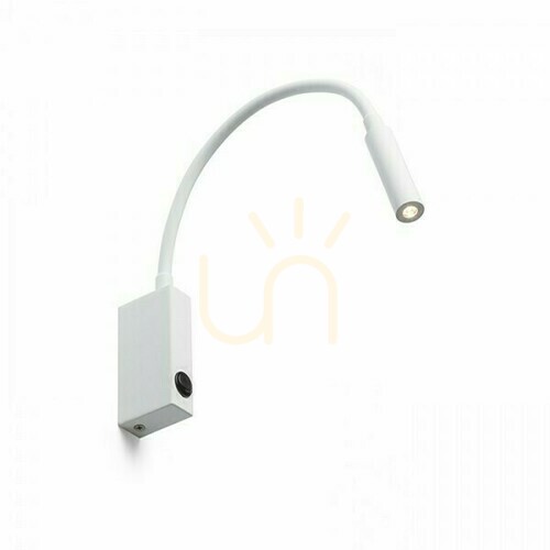 Prüfen Eke Wandleuchte Weiß 230 V Led 3 W 60° 3000 K